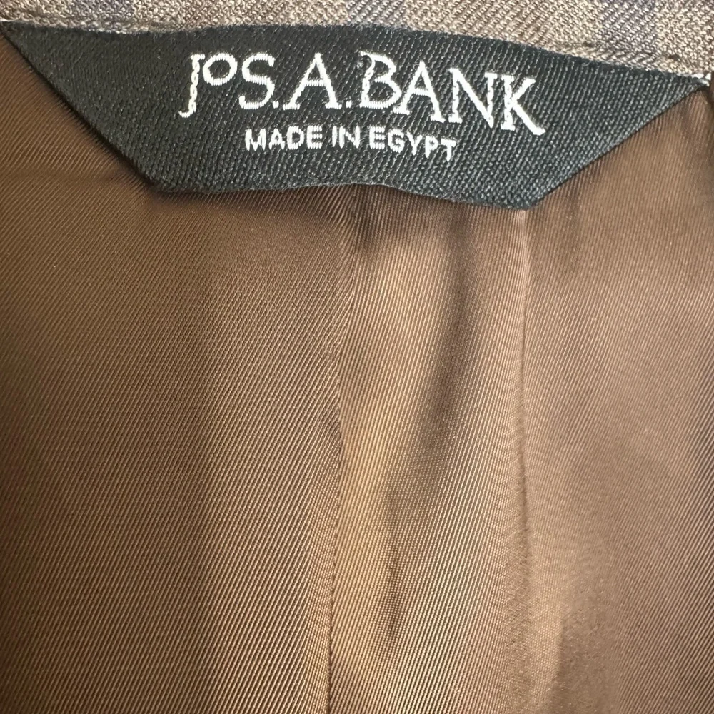 Men! Jos. A. Bank Wool Checkered Sport Coat size 46R